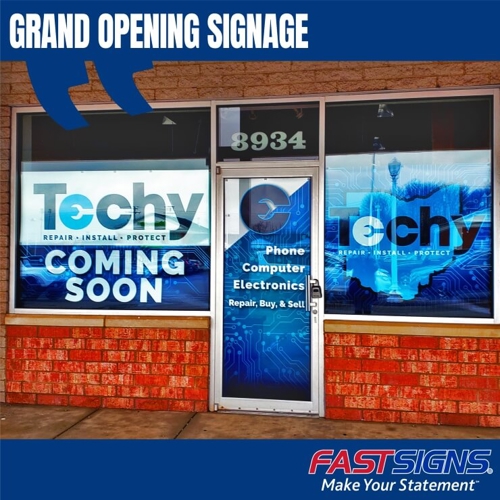 Grand Opening & Hiring Signs